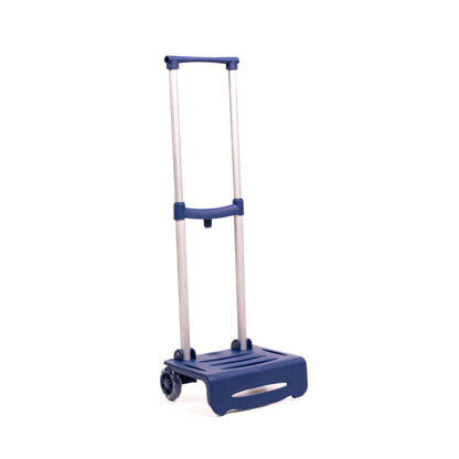 carrito porta mochilas azul marino