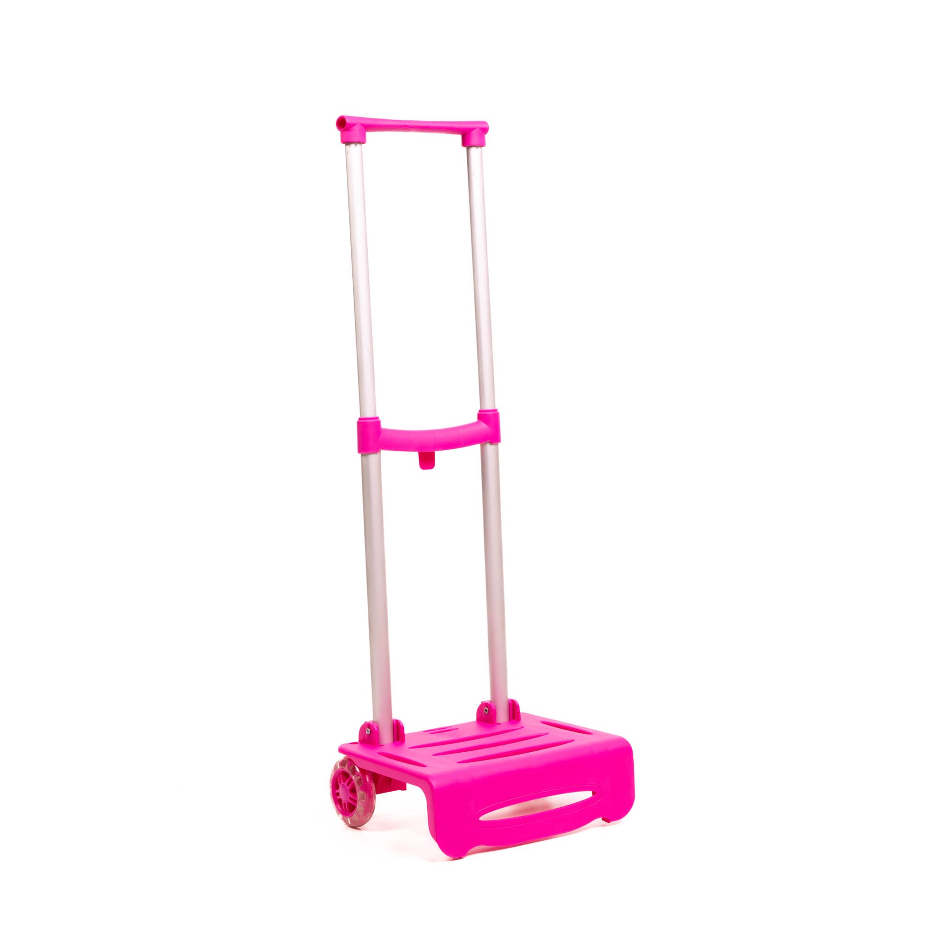 carrito porta mochilas fucsia