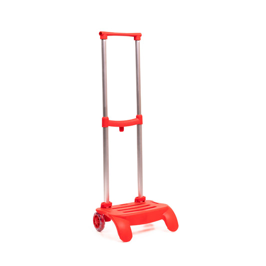 carro para mochila rojo